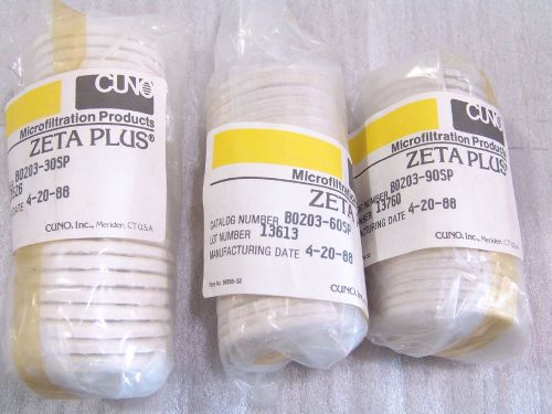 Lab filter membrane discs Cuno Zeta Plus (72)