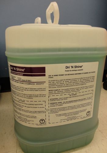 Steris dri n shine concentrated drying agent #1k96-05  5 gallons!!! for sale