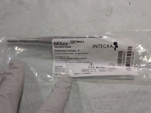 Miltex Integra MeisterHand MH6-6 Dressing Forcep 5&#034;