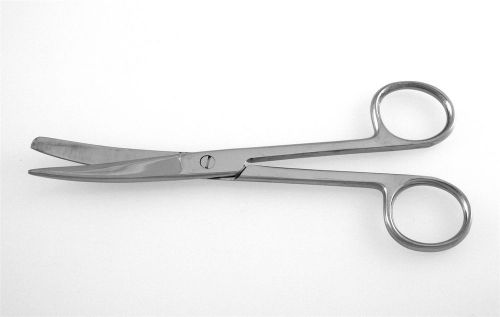 12 Disposable Operating Scissors 4.5&#034; S/B Curved, surgical instruments