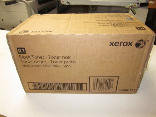 NEW Genuine Xerox 006R01551 6R1551 Black Toner WorkCentre 5840 5845 585 Sealed!