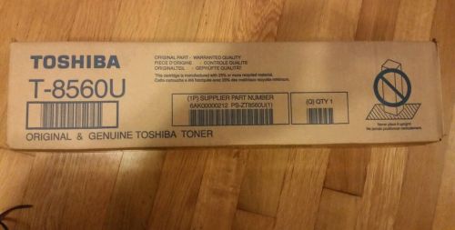 TOSHIBA T-8560U T8560U TONER GENUINE ESTUDIO 556/656/756/856