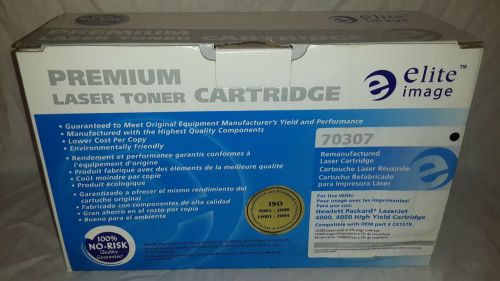Elite Image 70307 Toner Cartridge - Hewlett Packard HP Laser 4000, C4127X- Black