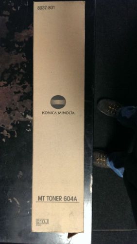 New Genuine Konica Minolta Toner Cartridge MT Toner 604A 8937-801