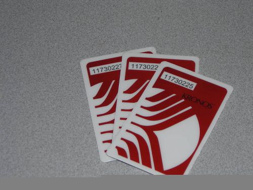 Kronos Employee Time Cards with Custom Bar Code