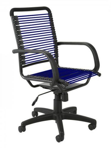 Bradley Bungie Rolling Office Chair - Black and Graphite Black