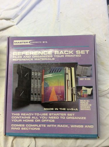 Reference Rack Starter Set for Reference Materials Master Products 966RS-3G Grey