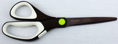 New Scotch Precision Ultra Edge Non-Stick Green Scissors, 8 Inches (1468-3AMZ)