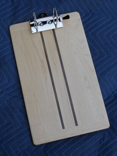 Legal Size Arch board / Personally Hand Crafted / Two-hole / Wood Clipboard