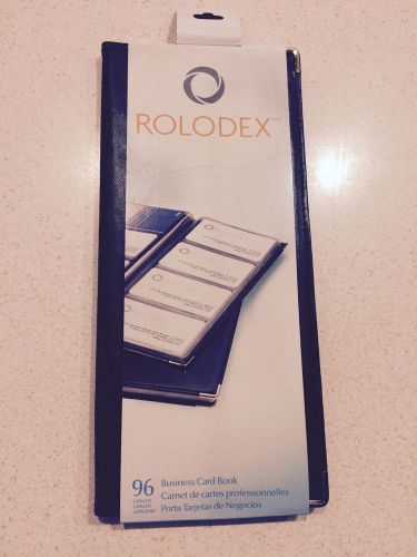 Rolodex Business Card Book - A-Z tabs, holds 96 business cards