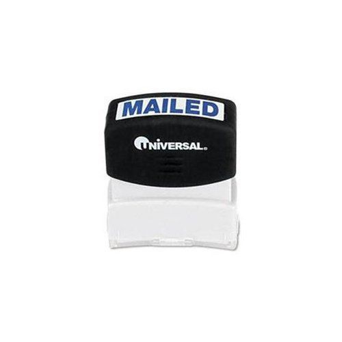 Universal Office Products 10105 Message Stamp, Mailed, Pre-inked/re-inkable,