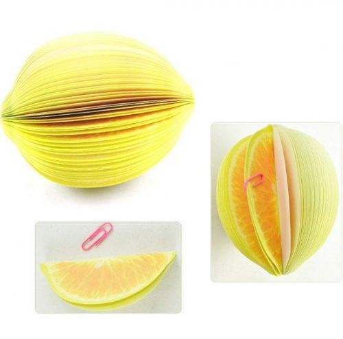 New fashion cartoon lemon Sticker Marker Memo Flags fruit Sticky Notes (A30)