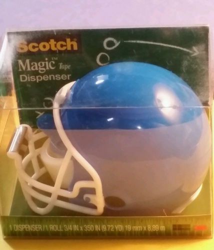 Scotch Magic Dispenser Fun Helmet New Personalized Design *New in Case*