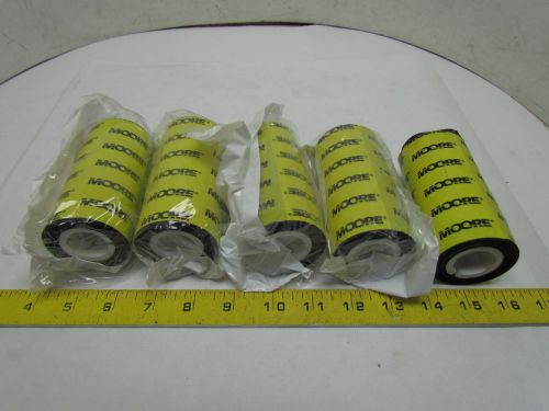 Moore 1B97150 Thermal Transfer Ribbon 4-1/8&#034; Wide Lot of 5 rolls