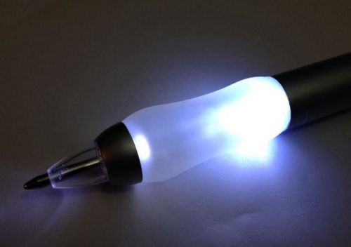 Brookstone Lighted Gel Pen - New! $40