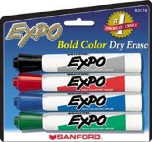 Sanford Expo Broad Tip 4 Color Set