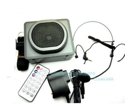 Portable 20W Waistband Voice Booster Mini PA Amplifier Loudspeaker micropho FM