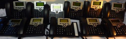 QTY OF 11 - XBlue X-2020 VoIP IP INTERNET BUSINESS TELEPHONE LOT -VERY NICE COND