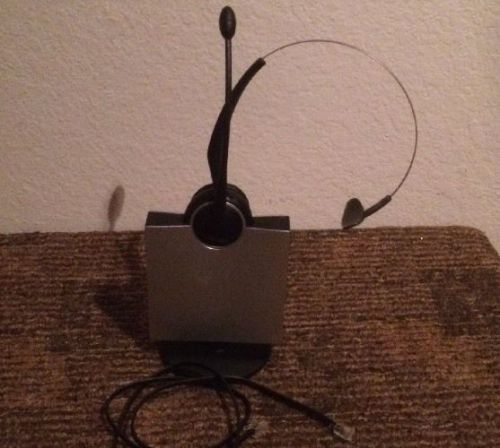 Jabra GN Netcom 9120 GN9120 Business Wireless Headset w/ Charging Base phone sys