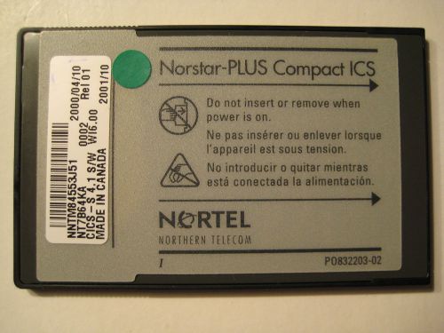 Nortel Compact ICS (CICS) 4.1 Software