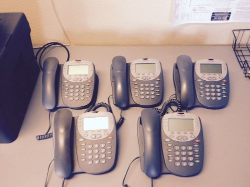 Avaya IP Office Business Voip Phone System IP 406 with 5 Avaya 5410 phones