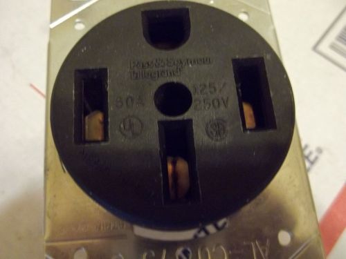Pass and Seymour P &amp; S 50A 125/250V range receptacle 3894