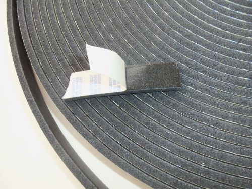 FOAM Insulation WEATHER SEAL or STRIPPING Adhesive Strip 20 ft by 3/4 in by 1/4
