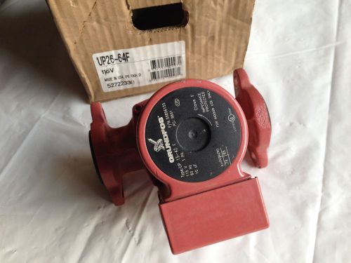 New grundfos ups 15-42 f 59896341 1/25 hp 115v circulating pump commercial grade for sale