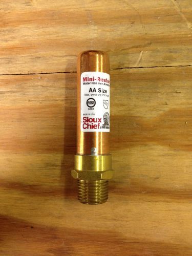 Sioux Chief 1/2&#034; Male Hammer Arrestor, New/Never Installed