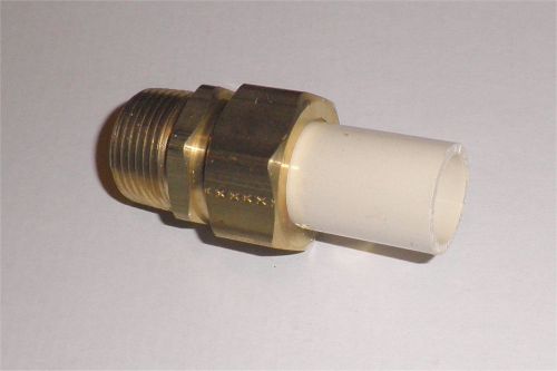 10-pack charlotte flowguard gold cts 2505 3/4&#034; mipxcpvc spigot brass transition for sale