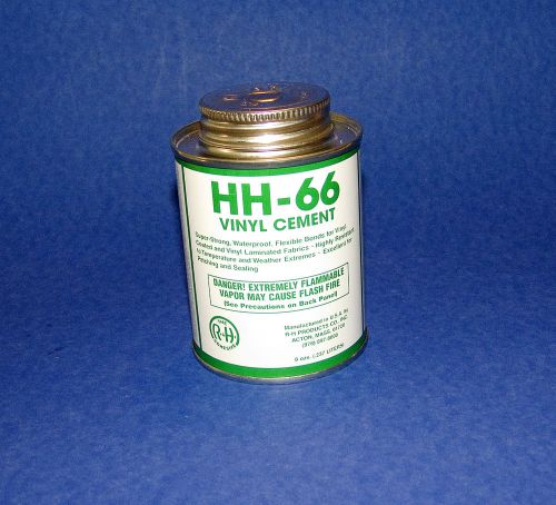 Hh-66 vinyl cement, 8 ounce can, inflatables, tarps, vinyl product repair for sale