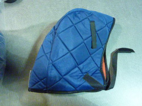 Jackson safety quilted blue nylon winter hard hat liners model 225  lot of 12 for sale