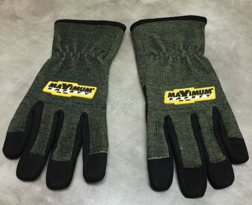 New maximum safety protective work gloves 73-1703 size l for sale