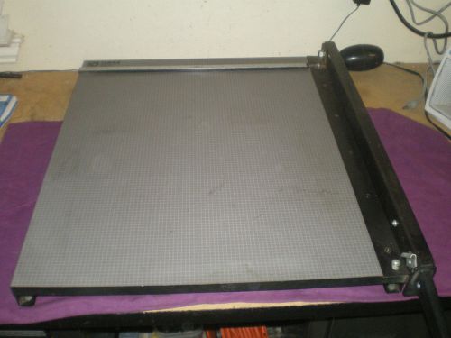 Dahle 124 professional guillotine style paper cutter 24&#034; very sharp made in usa for sale