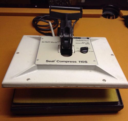 Seal Compress 110S Heat Press Dry Mount Laminating Press for Prints 12x15&#034;