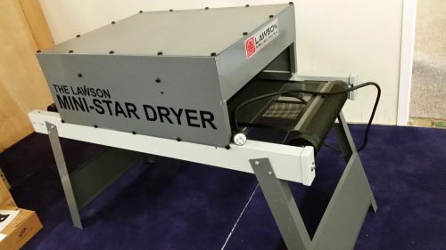 Lawson mini-star infrared conveyor dryer for sale