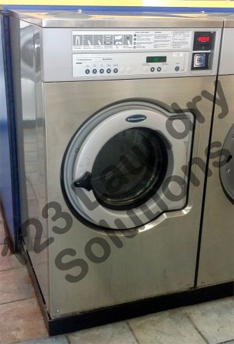 Wascomat front load washer 40lbs single phase w640 es used for sale