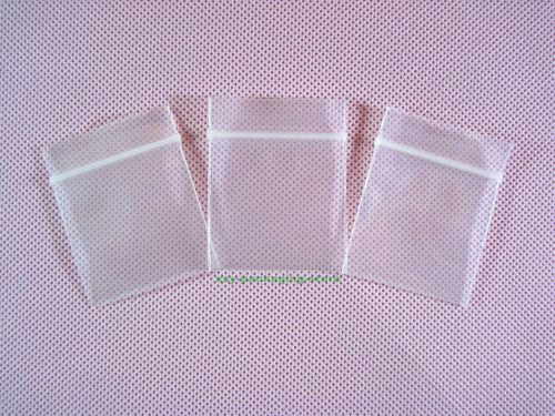 1500 plastic ziplock reclosable zipper bags 4 mil_1&#034; x 1.2&#034;_25 x 30mm small size for sale