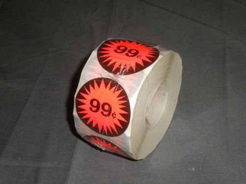 Roll of $.99 Round Stickers