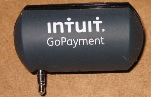 Intuit GoPayment Reader Credit Card Reader for Smartphone Mobile Android iPhone