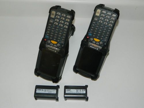 Symbol motorola scanner mc9090 mc9090-gfohjefa6wr, powers free u.s. shipping -2x for sale