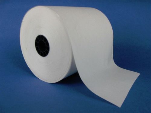 3 1/8&#034; (80mm) x 230&#039; thermal receipt paper rolls - 10 cases / 500 rolls for sale