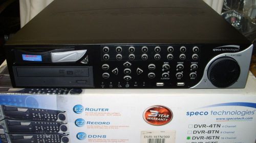 Speco - 16 channel surveillance dvr digital video recorder dvr-16tn *as is* for sale