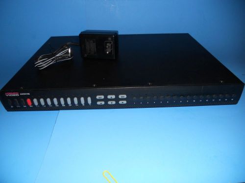 L@@k honywell security ademco video axcd16e 16 camera color cctv system control for sale