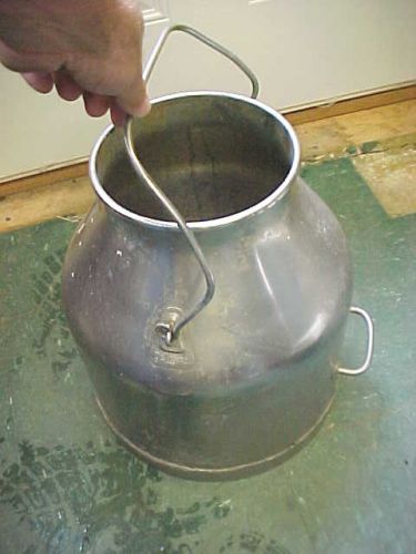 Bs5 vintage delaval stainless steel milker bucket milk milking garden decor for sale