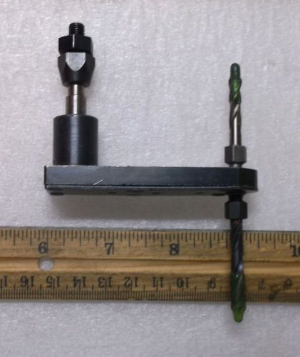 Pancake Pork Chop Offset Drill Attachment with Collet uses 1/4-28 threaded bits