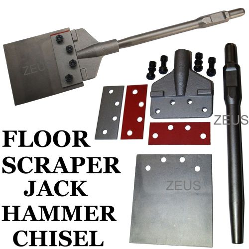 Flexible jackhammer lino &amp; tile floor scraper lifter jack hammer chisel hitachi for sale