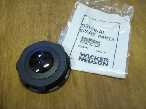 Wacker WP1550 / WP1540 plate compactor tamper water tank cap -part # 0079235