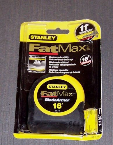 Stanley 33-716 16-foot-by-1-1/4-inch fatmax tape rule with blade armor for sale