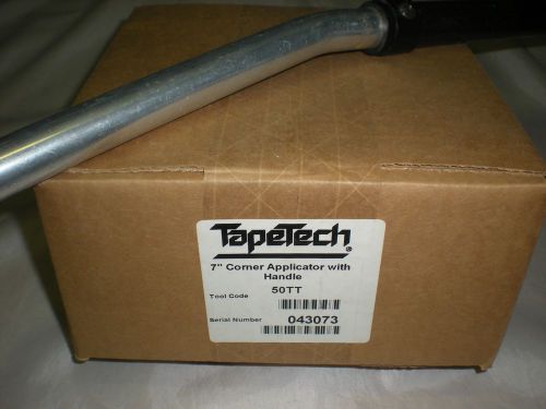 TapeTech Drywall Taping Finishing 50 TT 7&#034;Corner Applicator w/Handle